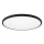 Top Light - LED-Deckenleuchte für Badezimmer ONYX LED/18W/230V IP44 3000/4000/6500K d 34 cm schwarz