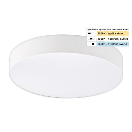 Top Light - LED-Deckenleuchte für Badezimmer PETAL LED/24W/230V IP44 3000/4000/6500K d 35 cm weiß
