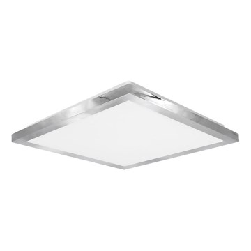 Top Light - LED-Deckenleuchte für Badezimmer SILVER LED/10W/230V IP44 3000/4000/6500K 28x28 cm matt Chrom