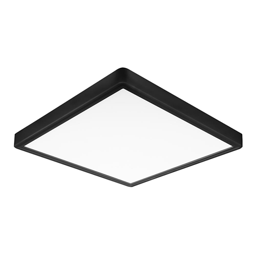 Top Light - LED-Deckenleuchte REVIT LED/24W/230V 3000/4000/6500K 30x30 cm schwarz