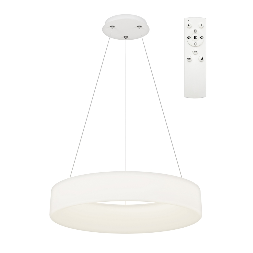 Top Light - LED-dimmbare Pendelleuchte an Stahlseil HALO LED/60W/230V 3000-6500K Ø 60 cm + Fernbedienung