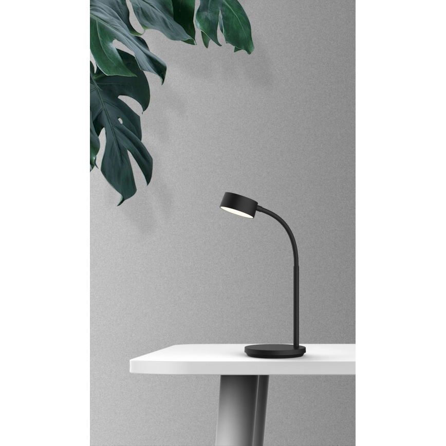 Top Light - LED-dimmbare Touch-Tischlampe BELLA LED/4,8W/5V 3000/4000/6500K schwarz