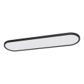 Top Light - LED dimmerabile plafoniera/sospensione da soffitto OVAL LED/36W/230V 3000-6500K nera + telecomando