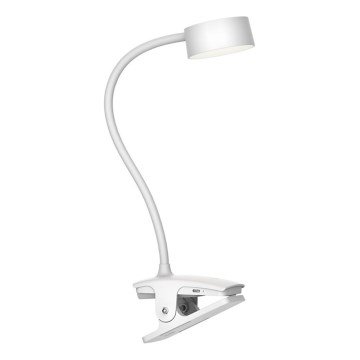 Top Light - LED Lampada da tavolo dimmerabile a sfioramento con clip BELLA LED/4,8W/5V 3000-6500K bianca