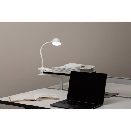Top Light - LED Lampe de bureau tactile dimmable à pince BELLA LED/4,8W/5V 3000-6500K blanche