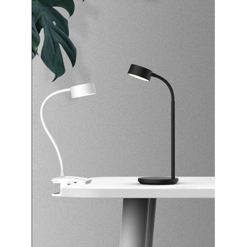 Top Light - LED Lampe de bureau tactile dimmable à pince BELLA LED/4,8W/5V 3000-6500K blanche