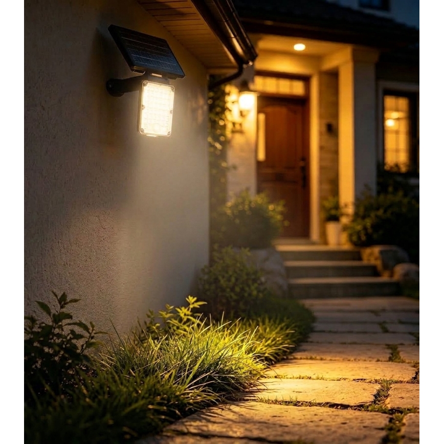 Top Light - Lampada solare a LED con sensore 3 in 1 ZENITH LED/10W/3,7V 3000/4000/6500K IP54 2400 mAh