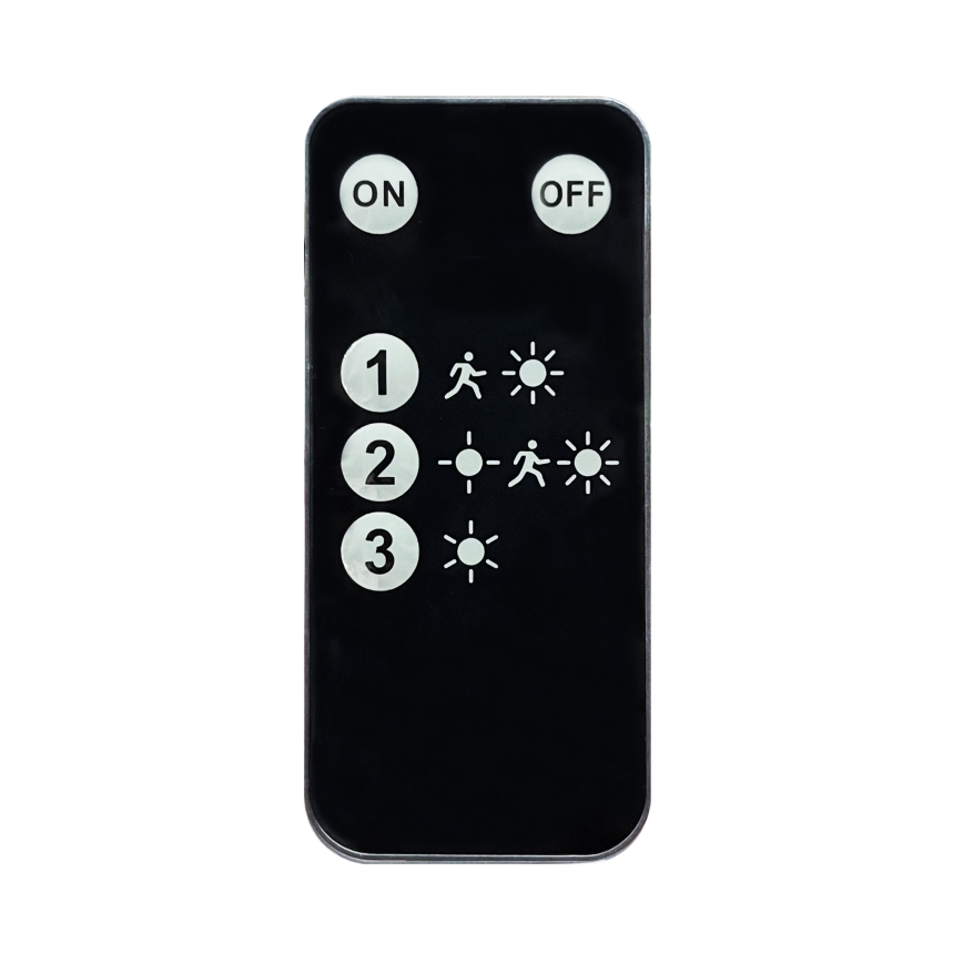 Top Light - Proiettore solare da parete a LED con sensore HELEON VARIO LED/8W/3,7V IP65 4000K 2200 mAh + telecomando