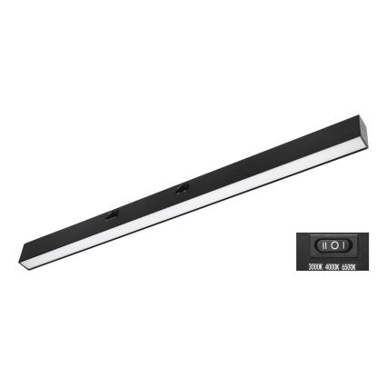 Top Light - LED Unterbauleuchte AXIS LED/15W/230V 3000/4000/6500K 60 cm schwarz