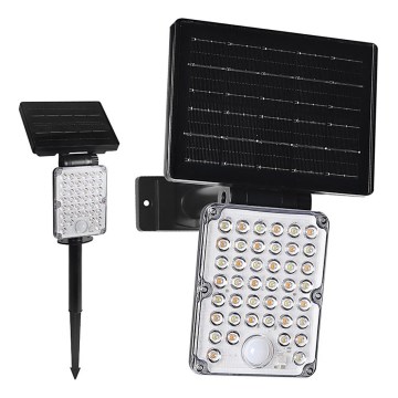Top Light - Luminaire solaire LED avec capteur 3 en 1 ZENITH LED/10W/3,7V 3000/4000/6500K IP54 2400 mAh