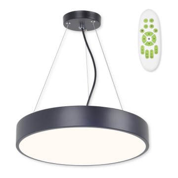 Top Light Metal 40CZ RC - LED dimmbare Hängeleuchte an Seil METAL LED/51W/230V schwarz + Fernbedienung