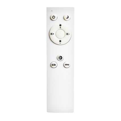 Top Light - Panneau en saillie à intensité variable REVIT LED/70W/230V 3000-6500K 120x30 cm noir + télécommande