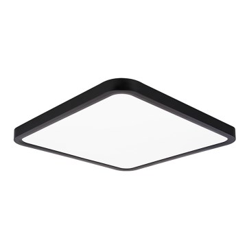 Top Light - Plafoniera LED dimmerabile REVIT LED/36W/230V 3000-6500K 40x40 cm nero + telecomando