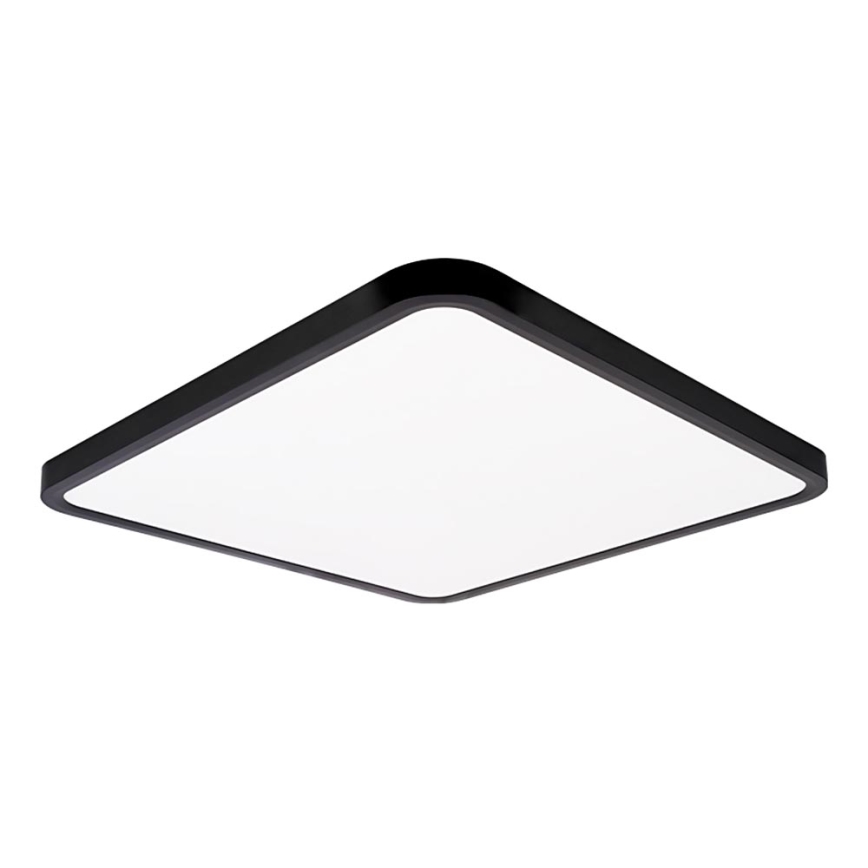 Top Light - Plafoniera LED dimmerabile REVIT LED/50W/230V 3000-6500K 50x50 cm nero + telecomando