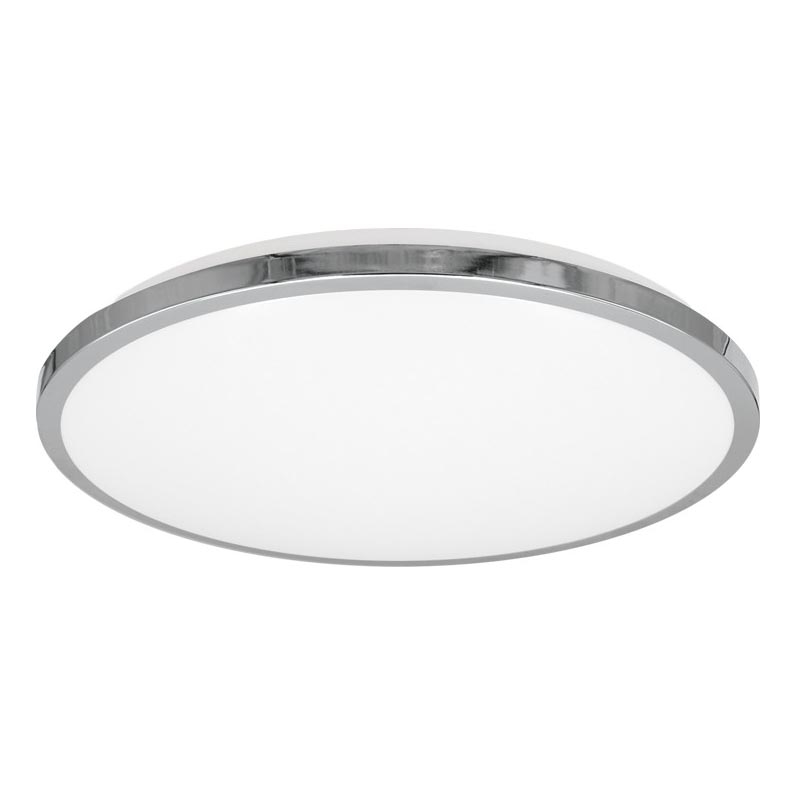 Top Light - Plafonnier salle de bain SILVER LED/10W/230V IP44 3000/4000/6500K d. 29 cm chrome brillant
