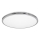Top Light - Plafonnier salle de bain SILVER LED/10W/230V IP44 3000/4000/6500K d. 29 cm chrome brillant