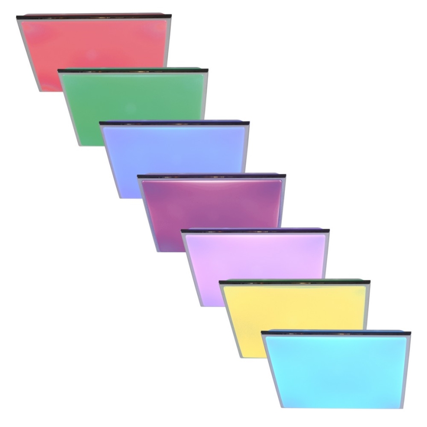 Top Light Silver H MAX SMART - LED RGB dimmbares Deckenleuchte SILVER LED/60W/230V Tuya + Fernbedienung