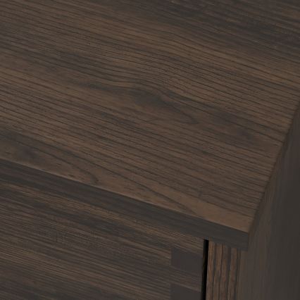Top per lavabo FOREST 120 cm marrone/rovere