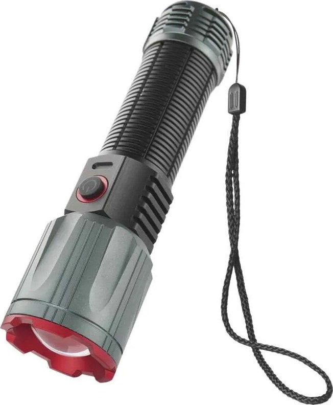 Torcia elettrica ricaricabile in metallo LED/5V 3000 brillante 5000 mAh IP43