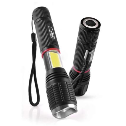 Torcia LED 2in1 COB LED/3xAAA