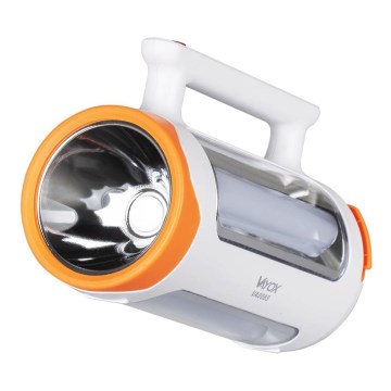 Torcia LED dimmerabile ricaricabile 2in1 con funzione di power bank LED/5W/230V 3500 mAh