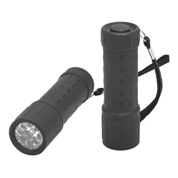 Torcia LED LED/3xAAA nera