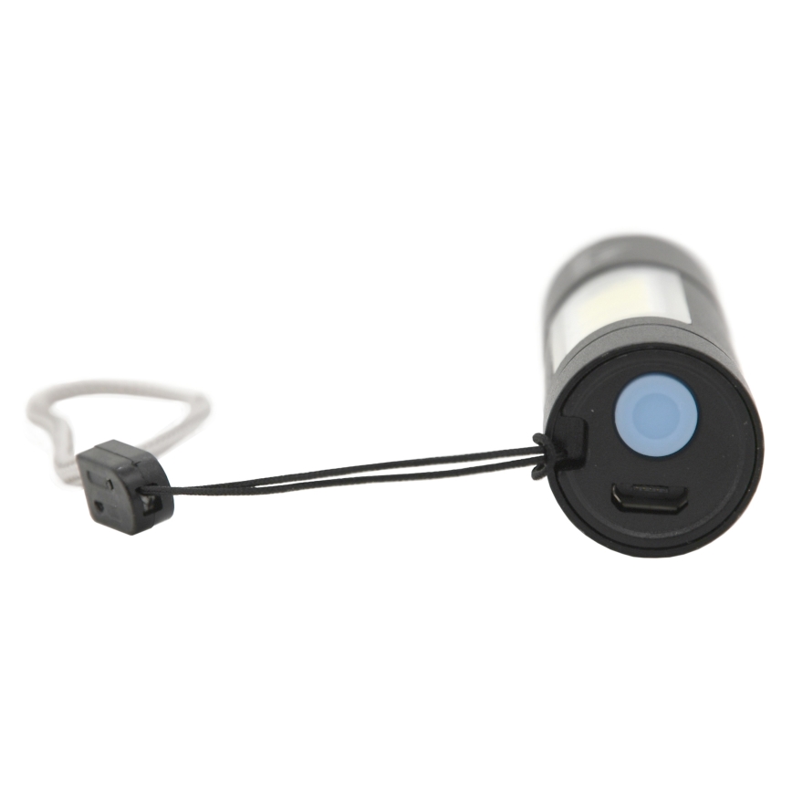 Torcia LED LED/400mAh nera