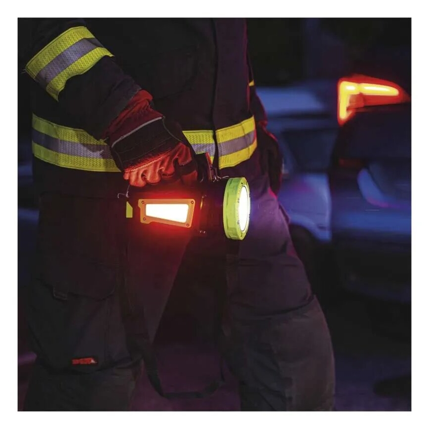 Torcia ricaricabile LED LED/3,7V IP44 850 lm 8000mAh