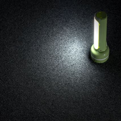 Torcia LED ricaricabile LED/1W/230V 330 lucente 1000 mAh