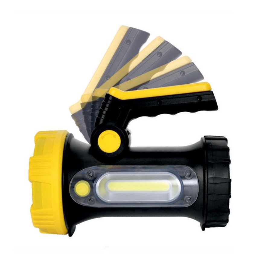 Torcia LED ricaricabile LED/5W/4000mAh + LED/3W