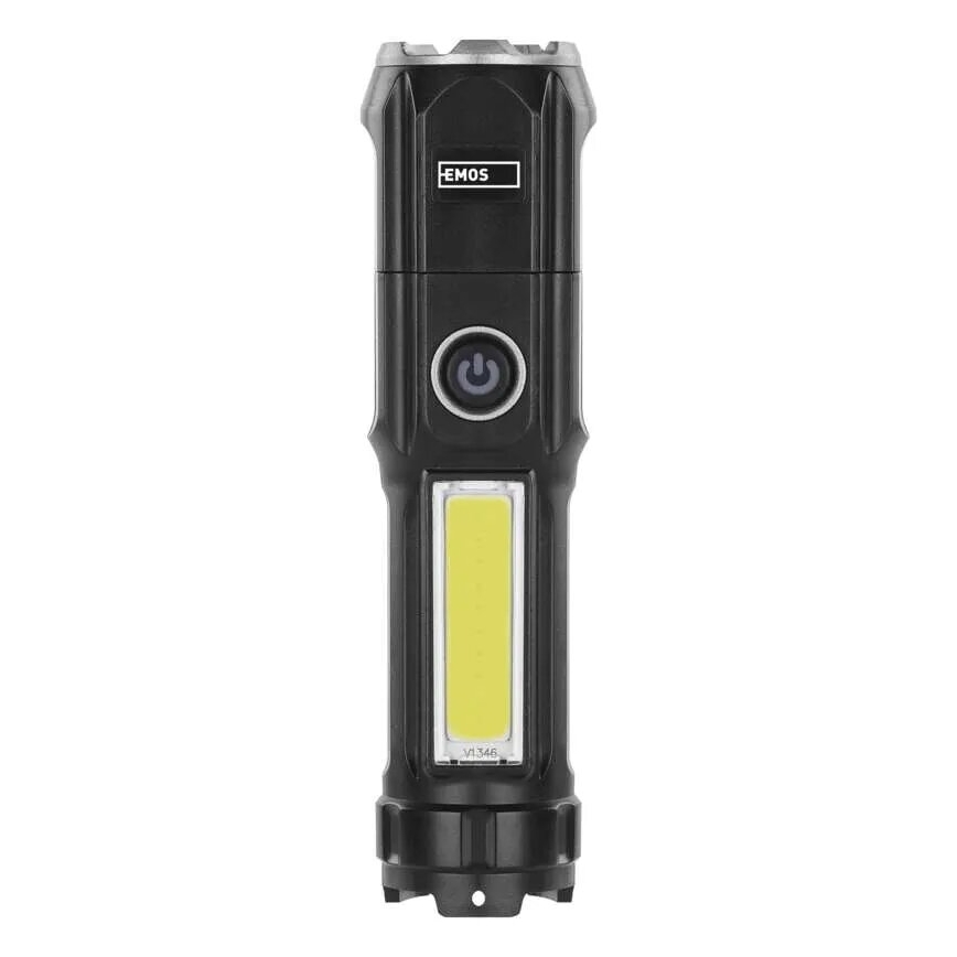 Torcia LED ricaricabile LED/USB/3,7V IP44 150 lm 1200mAh