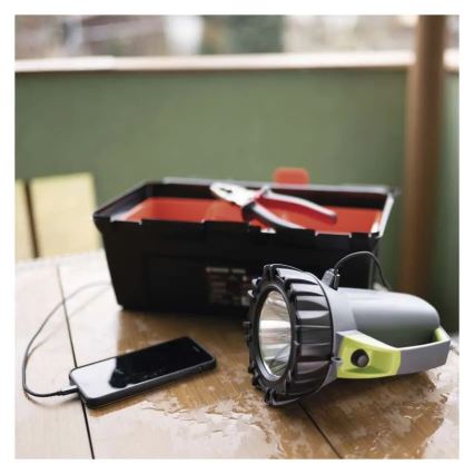 Torcia ricaricabile a LED/3,7V 4000 mAh