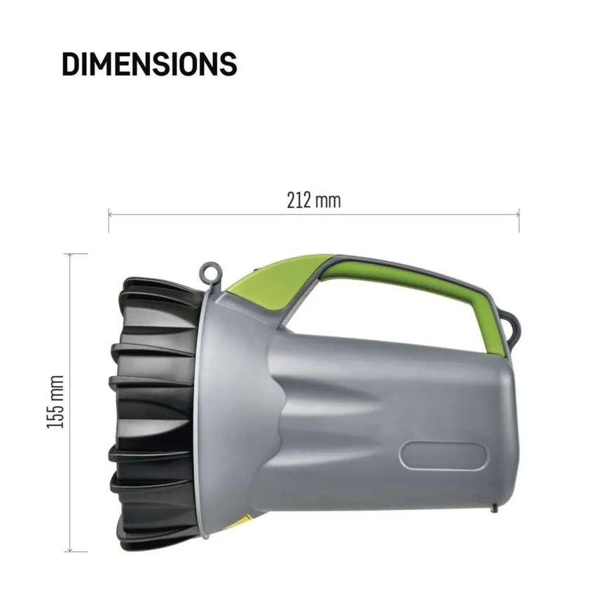 Torcia ricaricabile a LED/3,7V 4000 mAh