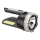 Torcia ricaricabile LED 2xLED/3W/5V 210 lm 1200 mAh nera
