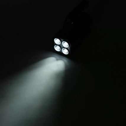 Torcia ricaricabile LED Dimmerabile LED/5V IPX4 250 brillante 1200 mAh