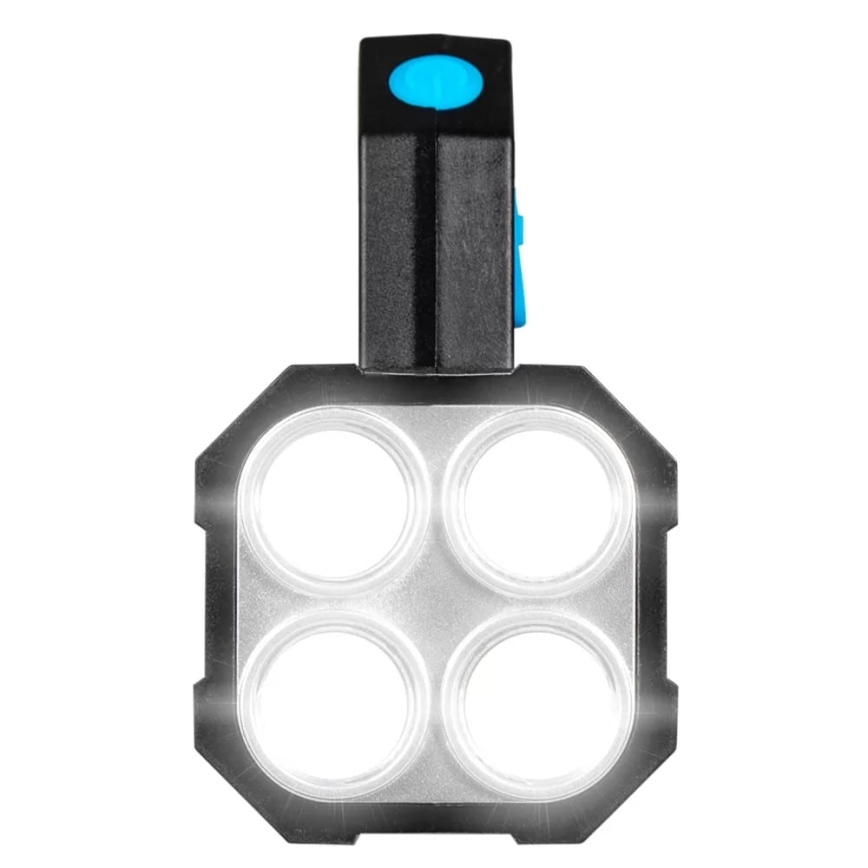 Torcia ricaricabile LED Dimmerabile LED/5V IPX4 250 brillante 1200 mAh