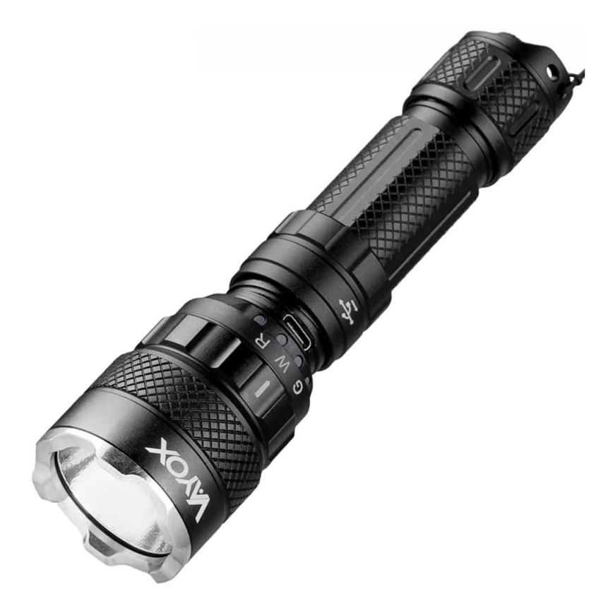 Torcia ricaricabile LED RGBW Dimmerabile LED/15W/5V IP66 1500 lucido 2000 mAh