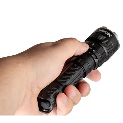 Torcia ricaricabile LED RGBW Dimmerabile LED/15W/5V IP66 1500 lucido 2000 mAh