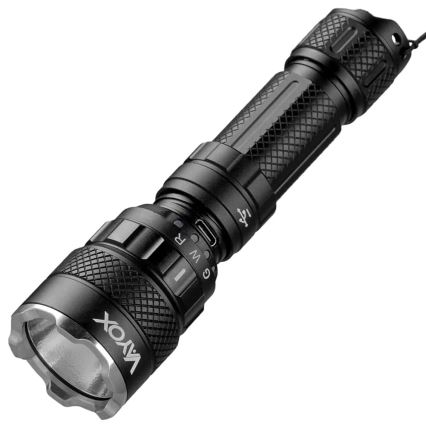 Torcia ricaricabile LED RGBW Dimmerabile LED/15W/5V IP66 1500 lucido 2000 mAh