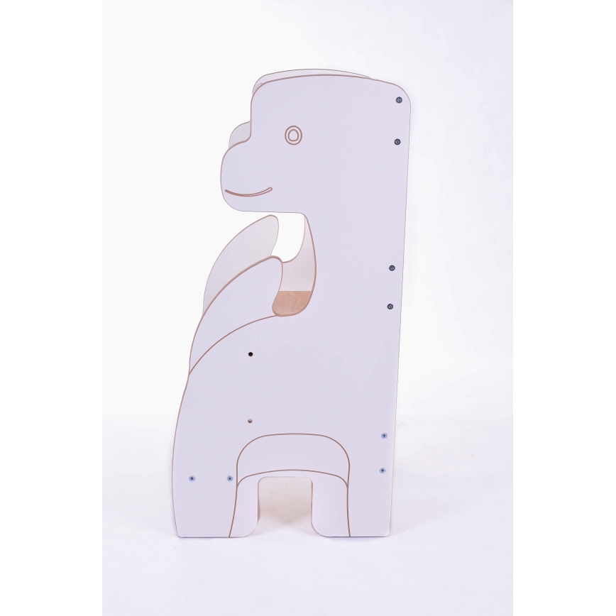 Torre di apprendimento DINO bianco/acero