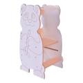 Torre di apprendimento PANDA bianco/acero