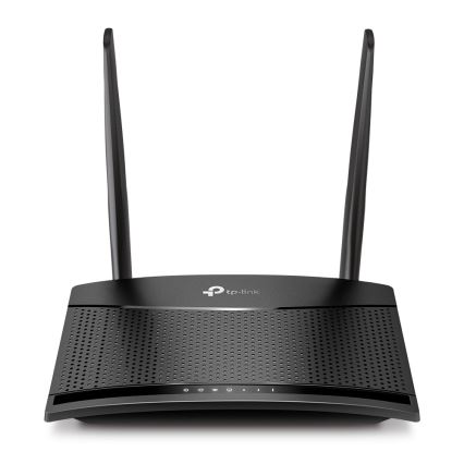 TP-Link - 4G-LTE-Router TL-MR100, Wireless N 300 Mbit/s, Wi-Fi