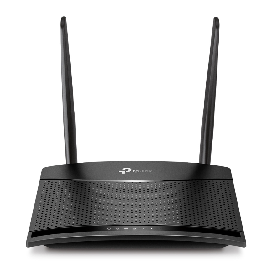TP-Link - 4G-LTE-Router TL-MR100, Wireless N 300 Mbit/s, Wi-Fi