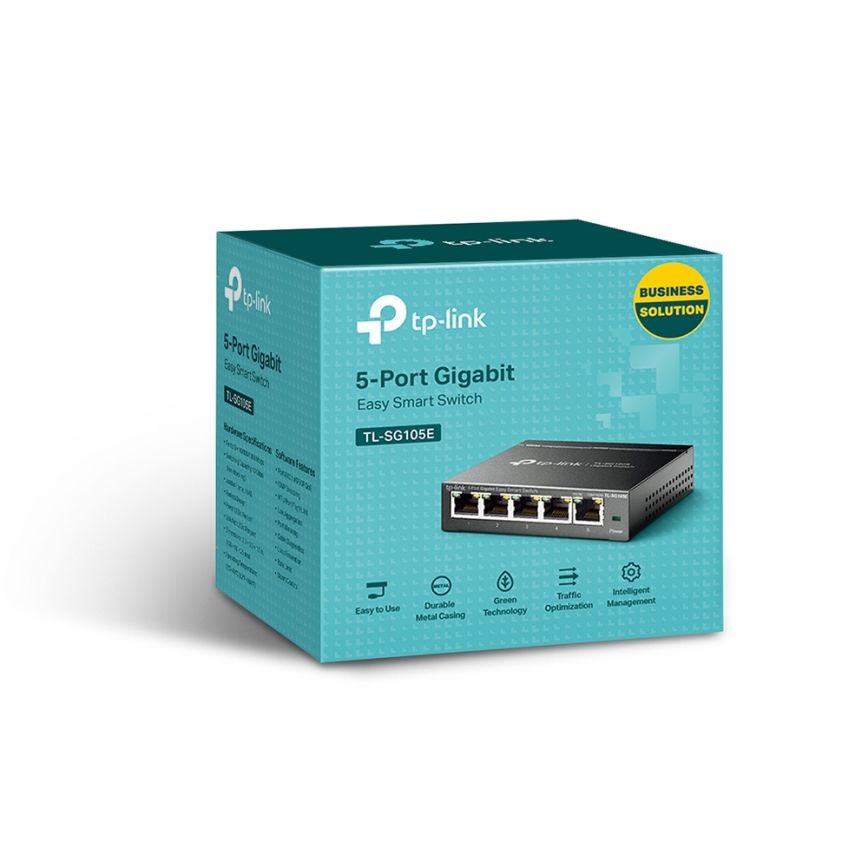 TP-Link - 5‑Port Gigabit Easy Smart Switch
