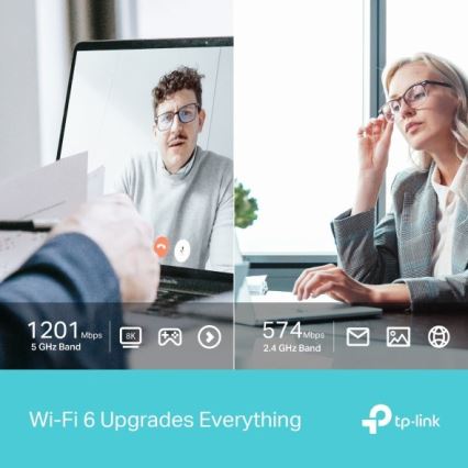 TP-Link - Adaptateur USB sans fil double bande Wi-Fi 6 Archer TX20U
