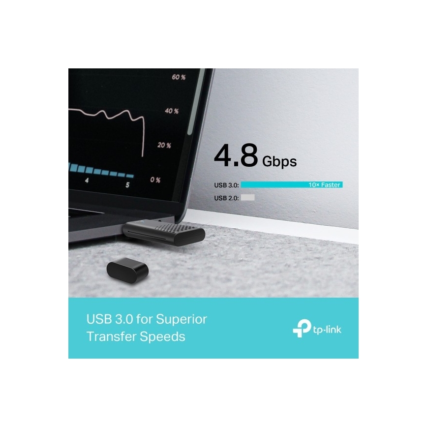 TP-Link - Adaptateur USB sans fil double bande Wi-Fi 6 Archer TX20U