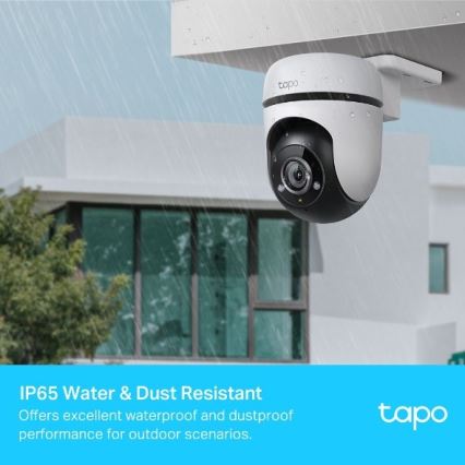 TP-Link - Caméra extérieure IP65 Wi-Fi