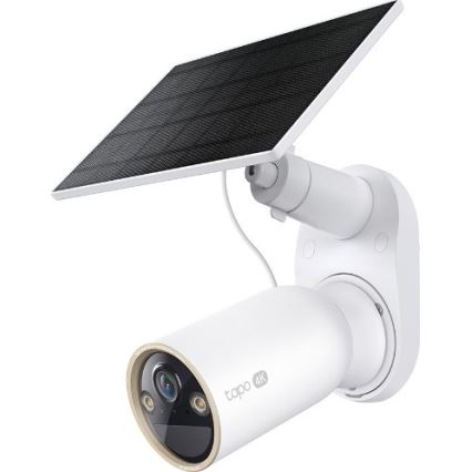 TP-Link - Caméra solaire extérieure avec capteur, IP66, Wi-Fi