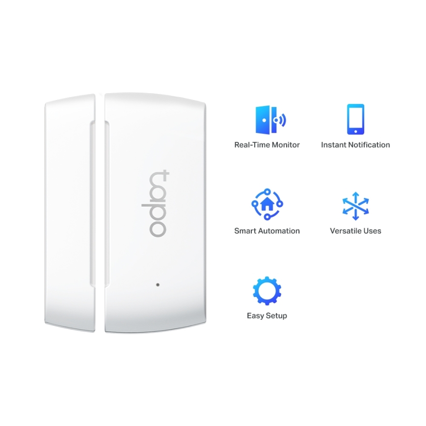 TP-Link - Capteur d'ouverture intelligent Wi-Fi 1xCR2032