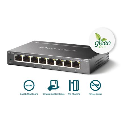 TP-Link - Commutateur Easy Smart Gigabit 8 ports